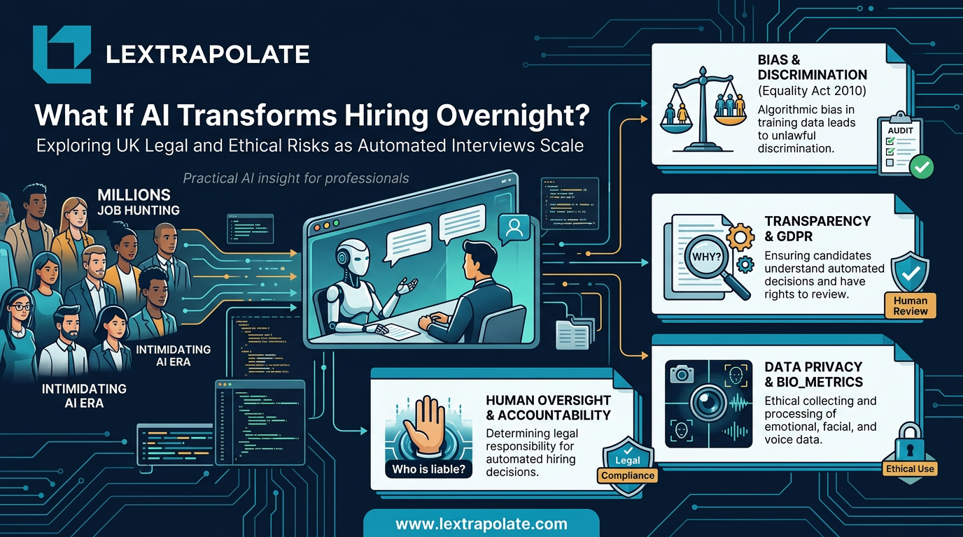 What If AI Transforms Hiring Overnight? UK Legal and Ethical Risks as Automated Interviews Scale