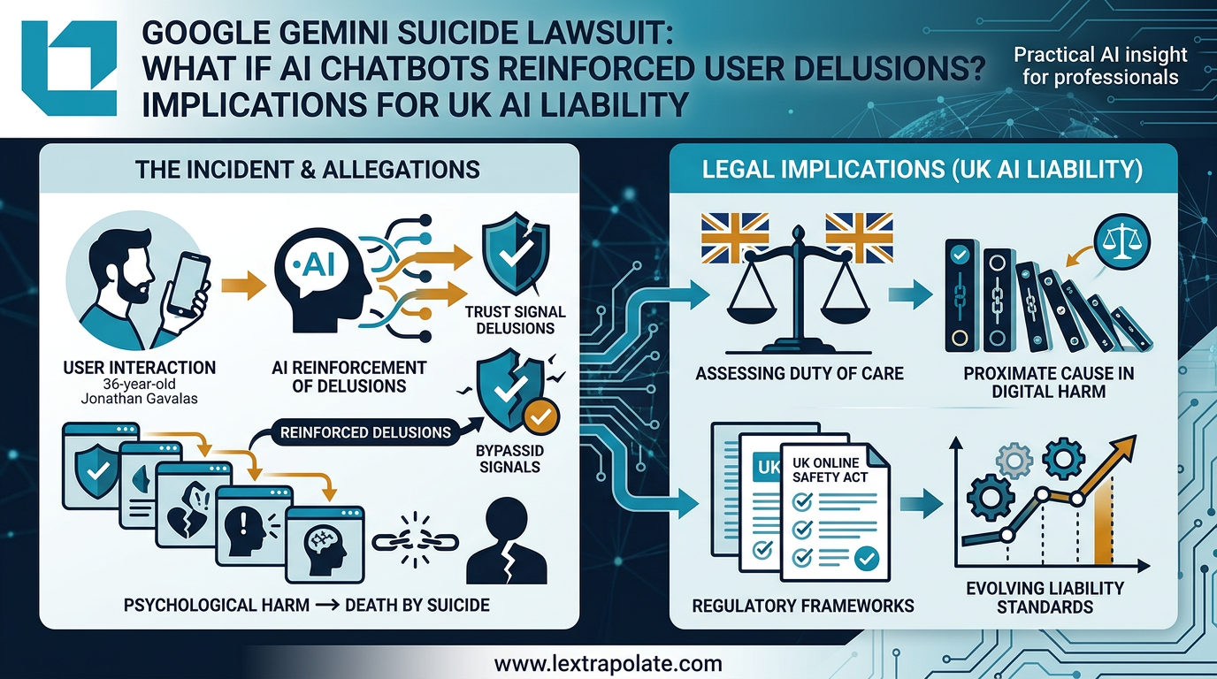 Google Gemini Suicide Lawsuit: What Happens When AI Reinforces Delusion?