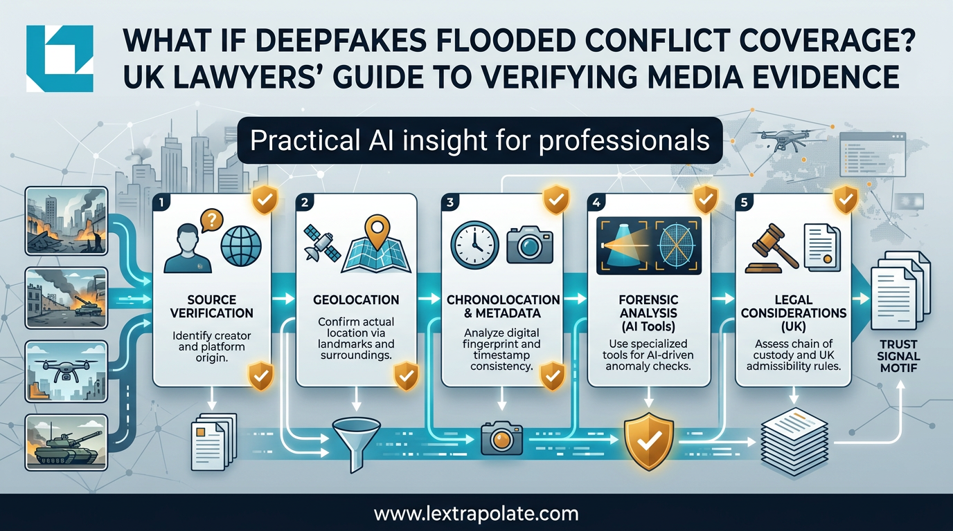 What If a Deepfake Became Your Evidence? The Verification Problem Professionals Can't Ignore