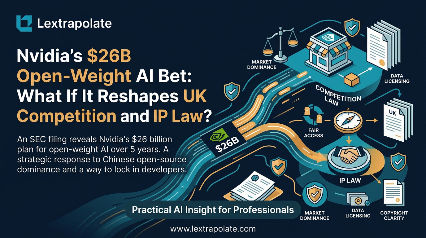 What if Nvidia Became the World's Biggest Open-Weight AI Supplier? What It Means for Law Firms Considering On-Premise AI